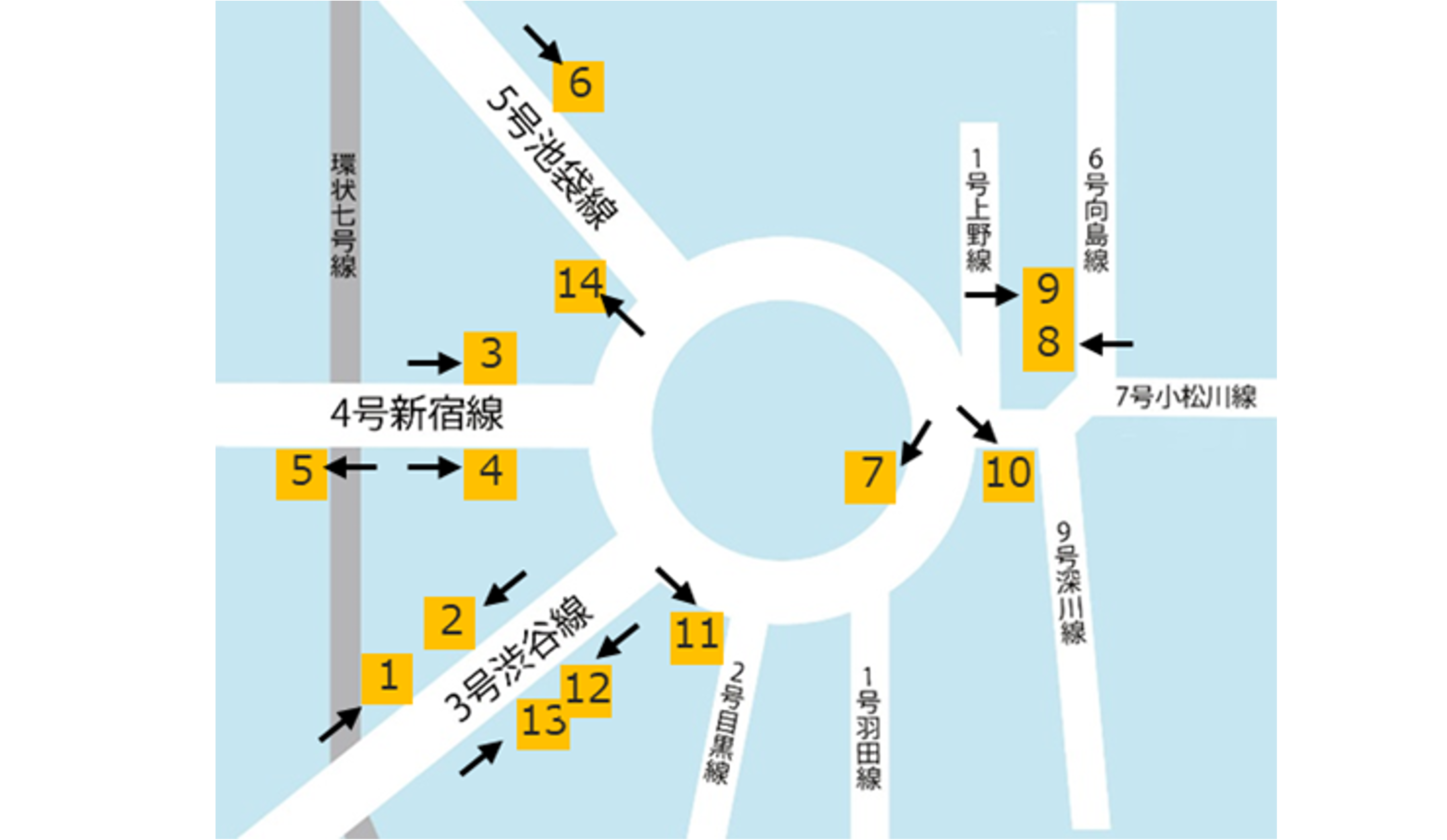 Metropolitan Expressway Digital LED Board